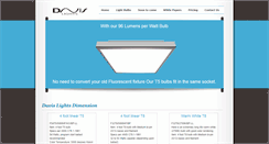 Desktop Screenshot of davislights.com